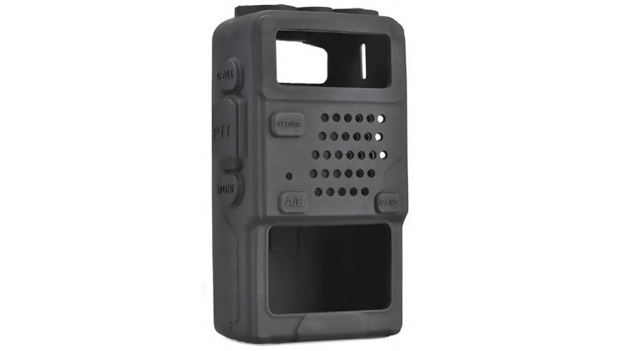 Чехол силиконовый для BAOFENG UV-5R, черный