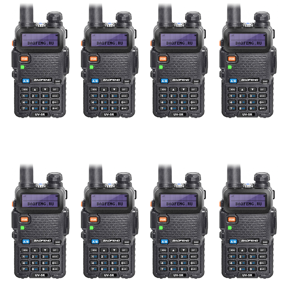 Купить Baofeng UV-5R 8 шт. 