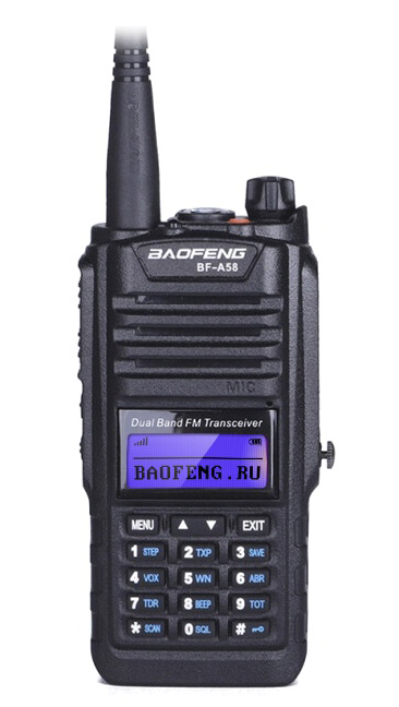 Радиостанция Baofeng BF-A58