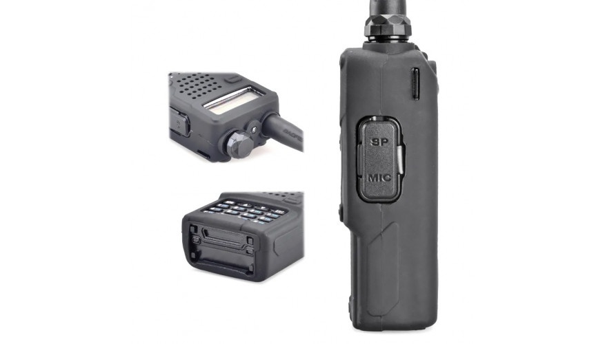 Чехол силиконовый для BAOFENG UV-5R, черный