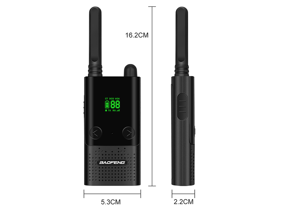 размер BAOFENG BF-T9