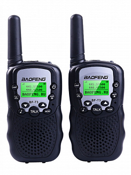 Комплект раций Baofeng BF-T3 Black 2шт