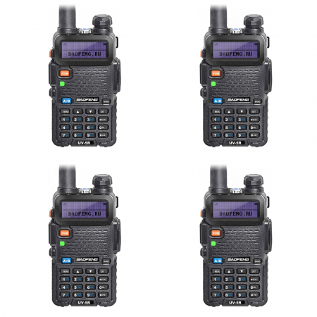 Купить Baofeng UV-5R 4 шт. 