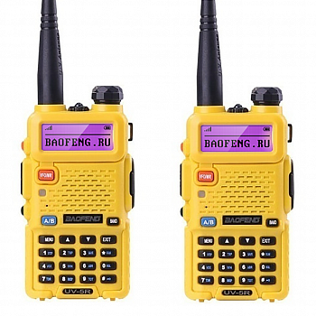 Baofeng UV-5R - YELLOW 2шт.