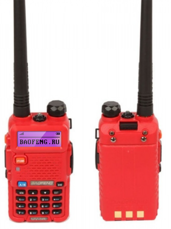Радиостанция Baofeng UV-5R - RED 2шт.